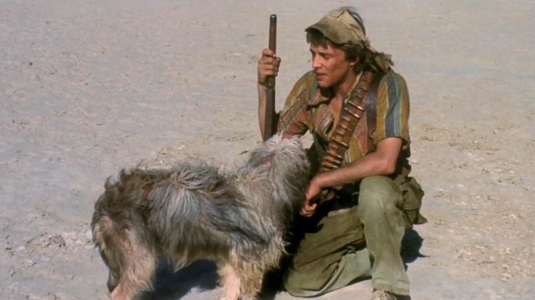 Vic talks to his dog Blood in A Boy and His Dog (1975)