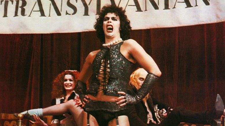 Frank N. Furter sings Sweet Transvestite in The Rocky Horror Picture Show (1975)