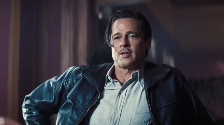 Brad Pitt in the trailer for Babylon