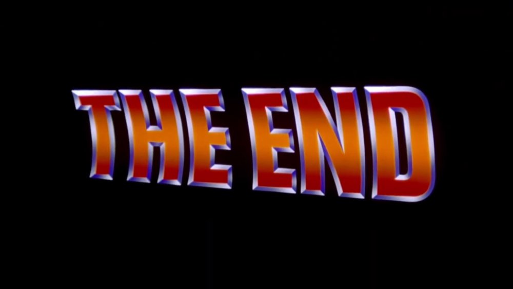 "The End" title card from Back to the Future Part Three