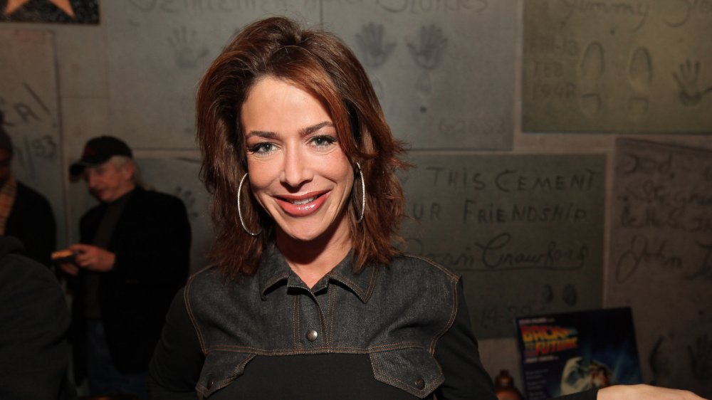 Claudia Wells at the 25th Anniversary party for Back to the Future