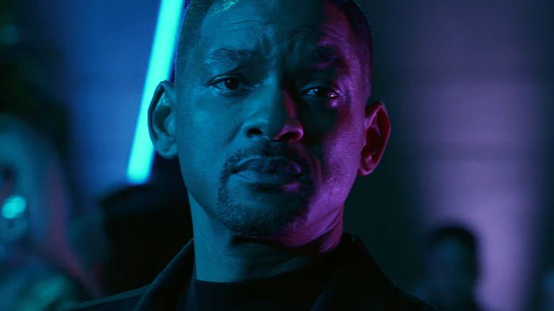 Will Smith glaring