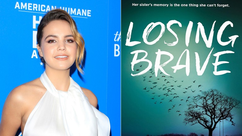 Bailee Madison smiling, Losing Brave cover