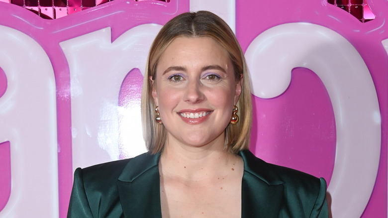 Greta Gerwig smiling