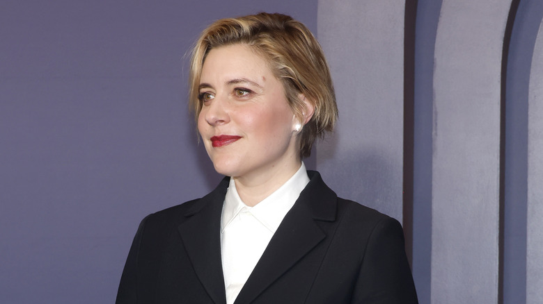 Greta Gerwig smiling