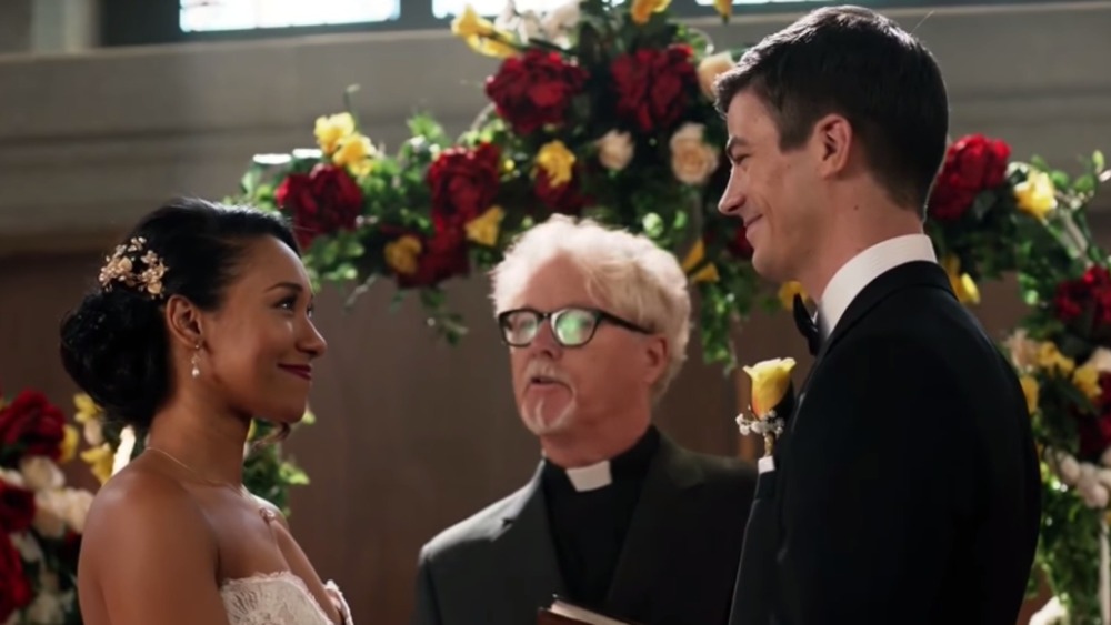 Barry and Iris' wedding