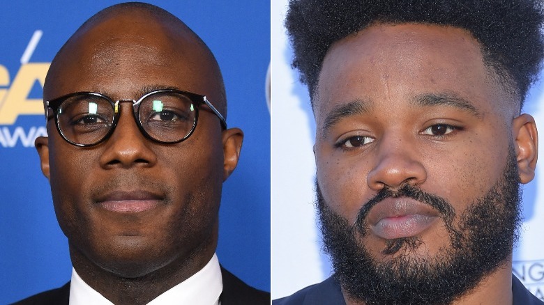 Ryan Coogler and Barry Jenkins at two separate events