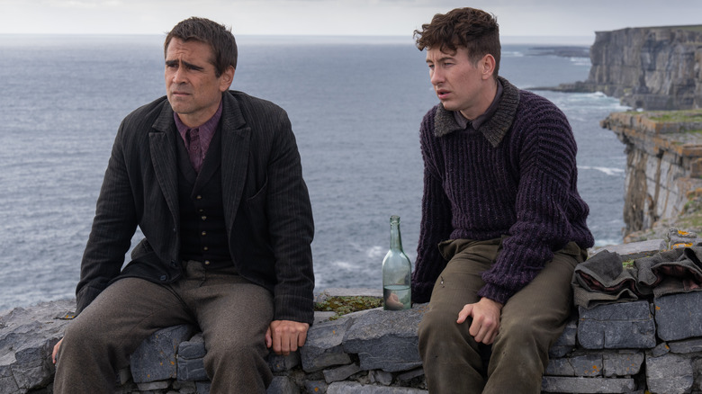 Barry Keoghan and Colin Farrell in "The Banshees of Inisherin"