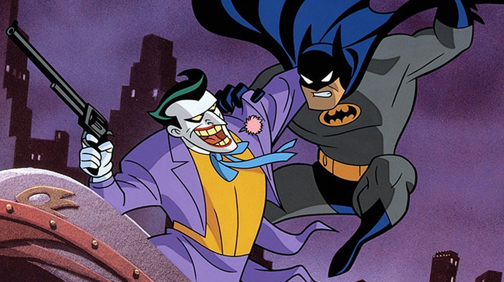 Batman and the Joker fight