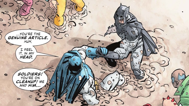 Batman meets Frank Miller's Batman