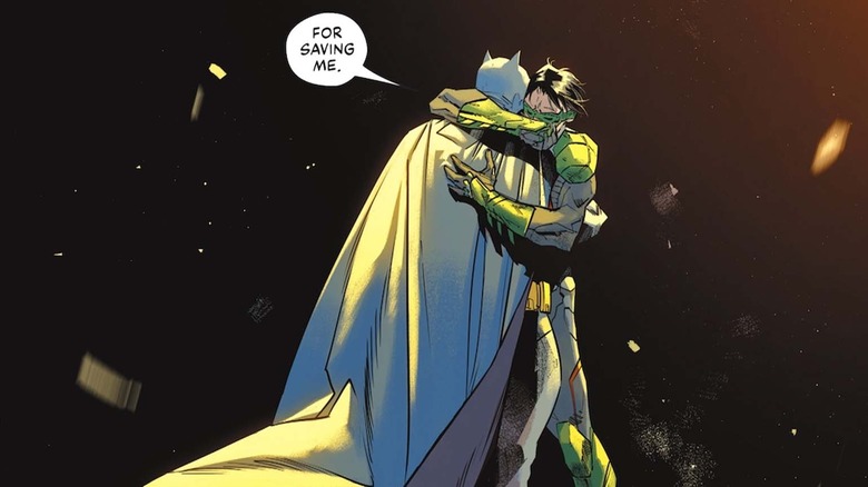 Tim Drake arrives to save Batman