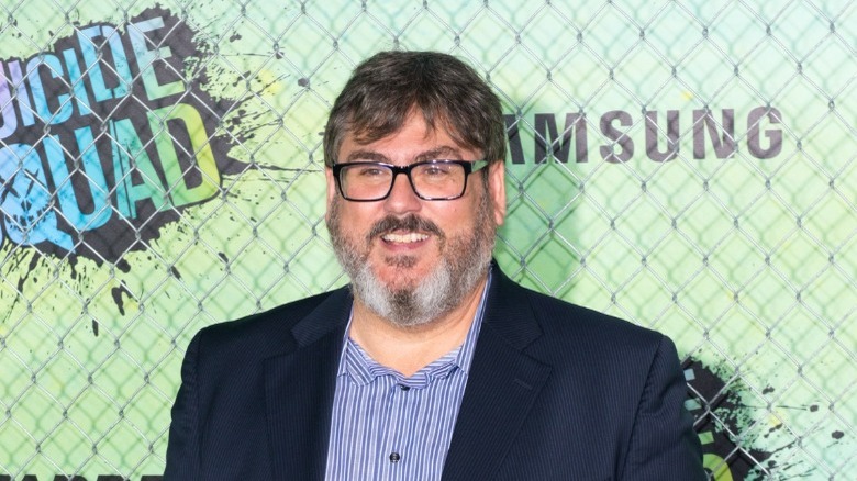 Paul Dini smiling at premiere