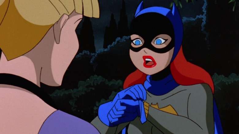 Batgirl checks her watch