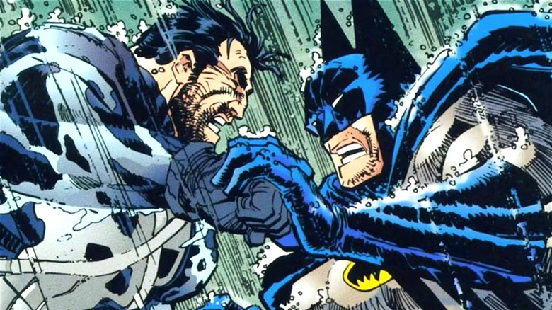 Punisher fighting Batman