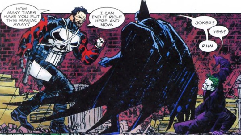 Batman Once Saved The Joker From Being Murdered By... Marvel's Punisher?