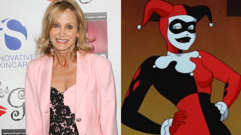 Arleen Sorkin and Harley Quinn