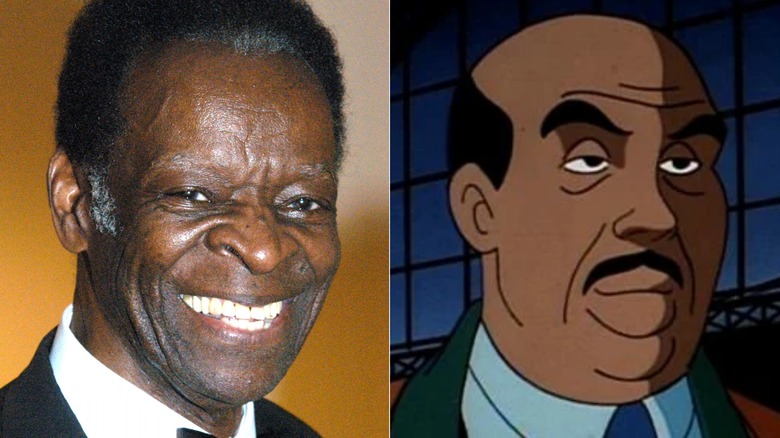 Brock Peters and Lucius Fox