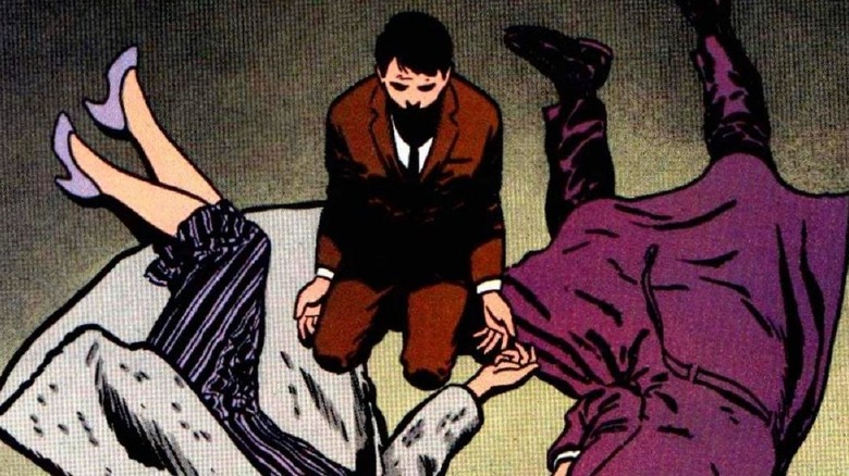 Bruce Wayne mourns parents