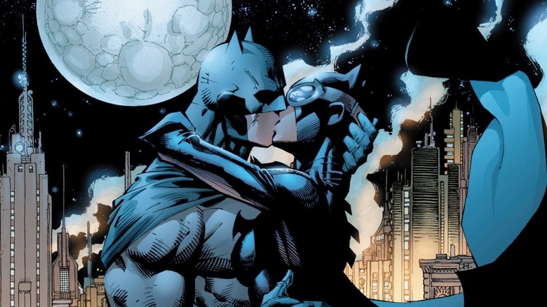 BatCat kiss in Hush 