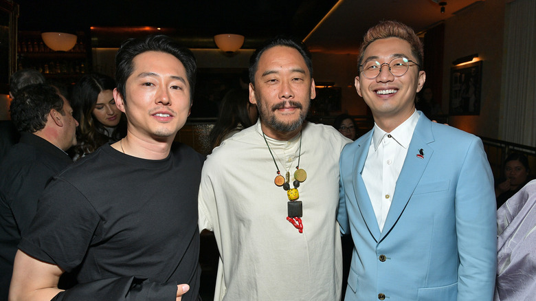 Steven Yeun, David Choe, and Lee Sung Jin