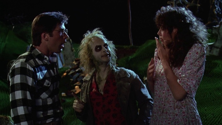 Beetlejuice talking to the Maitlands