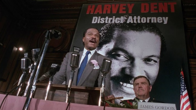 Harvey Dent make speech