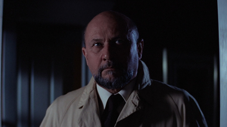 Dr. Loomis in the dark