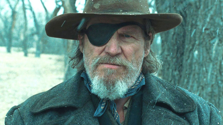 Rooster Cogburn in the woods