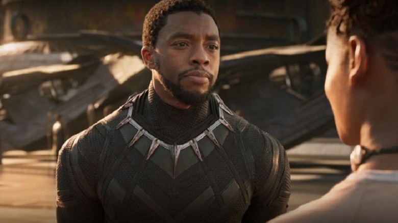 T'Challa in Panther outfit