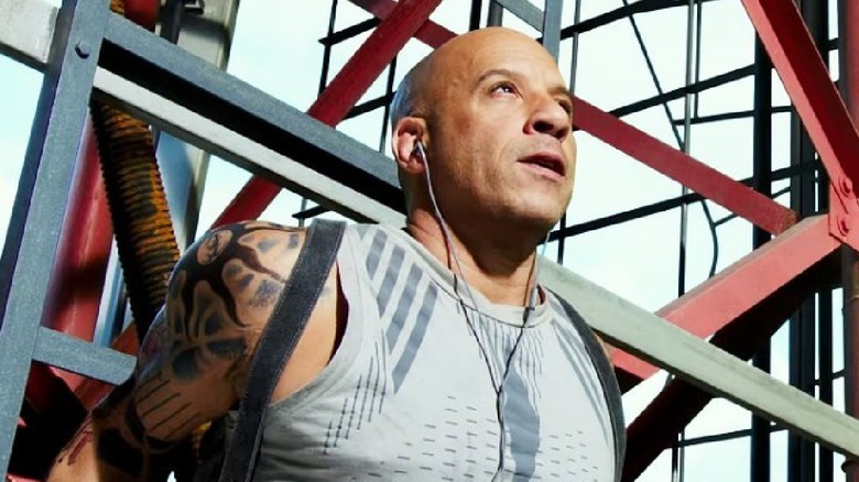 Xander Cage prepares for action