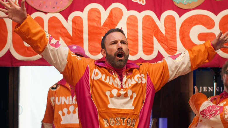 Ben Affleck with hands up