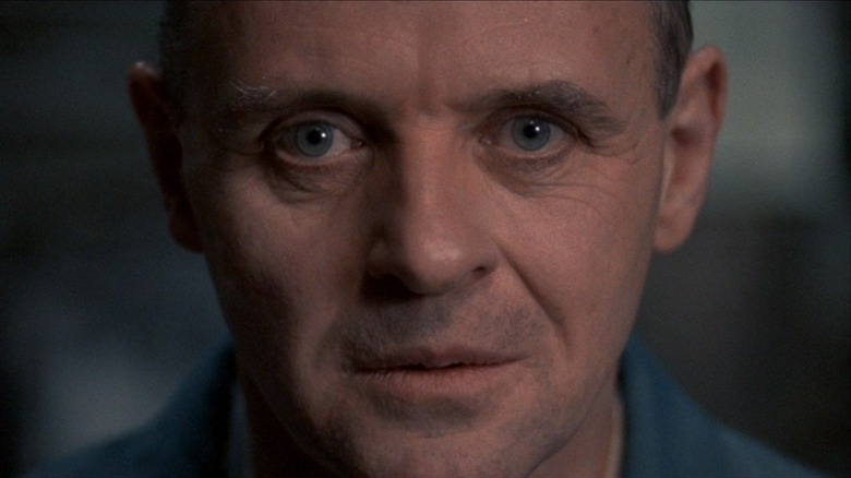 Hannibal Lecter staring