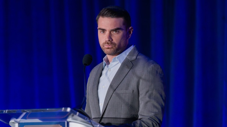 Ben Shapiro looking perturbed