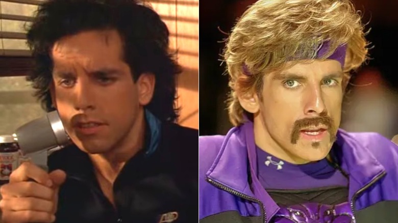 Tony Perkis holding a microphone/White Goodman talking