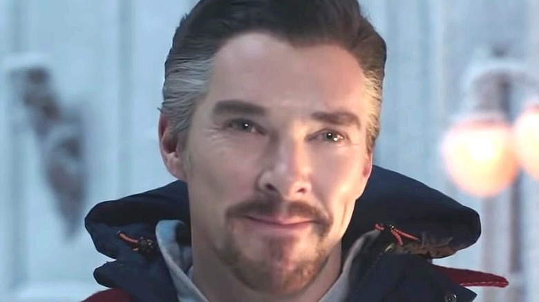 Doctor Strange smirking