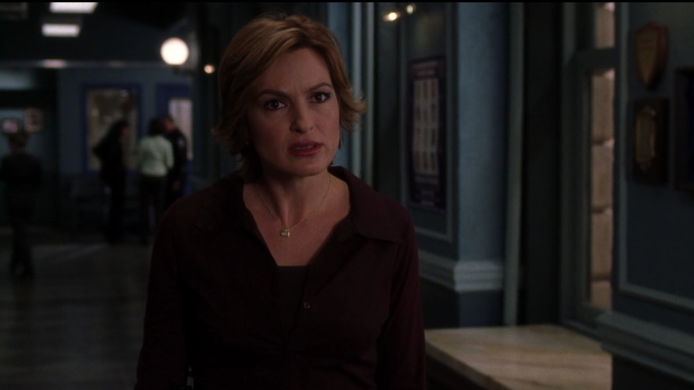 Olivia Benson looking shocked 