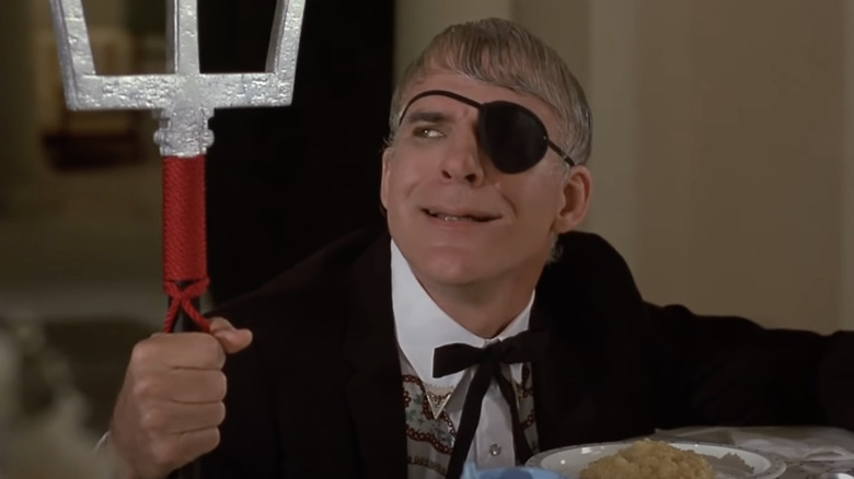 Steve Martin doing Ruprecht character