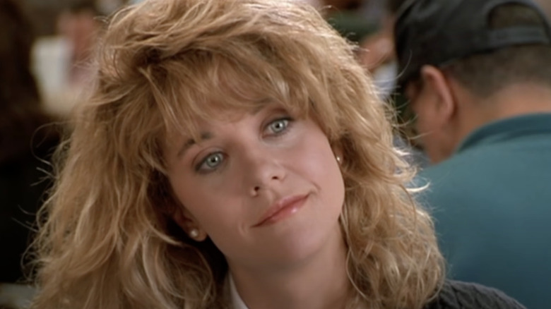 Meg Ryan in restaurant