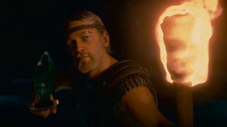 Beowulf with torch