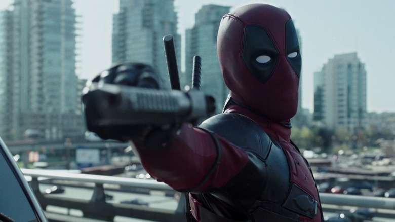 Deadpool with gun