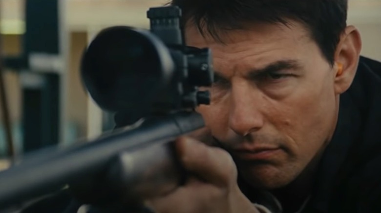 Jack Reacher with gun