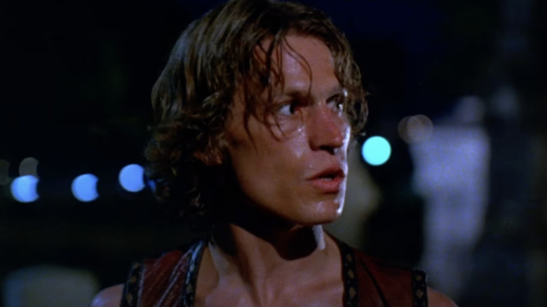 Scared Michael Beck in The Warriors