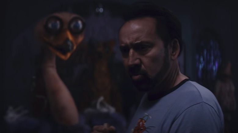 Nicolas Cage versus robot