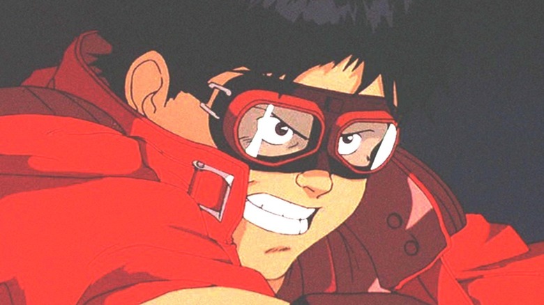 Kaneda grimaces