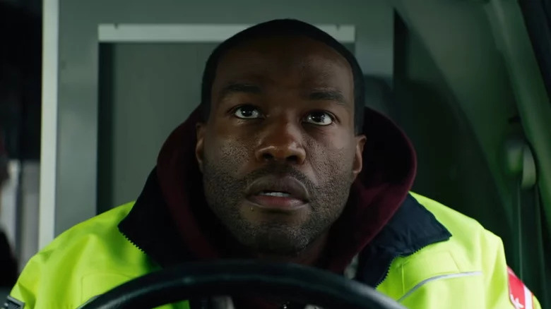 Yahya Abdul-Mateen II driving