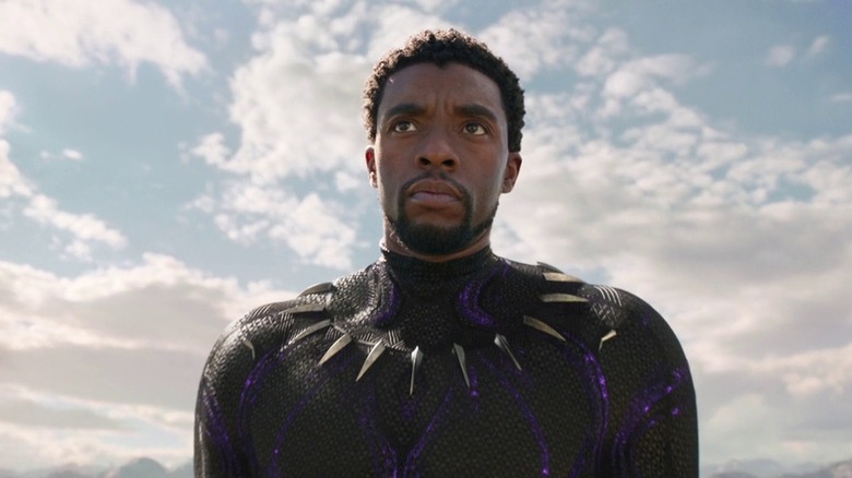 Black Panther prepares to fight