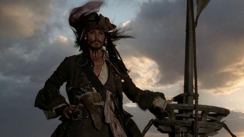 Jack Sparrow sailing