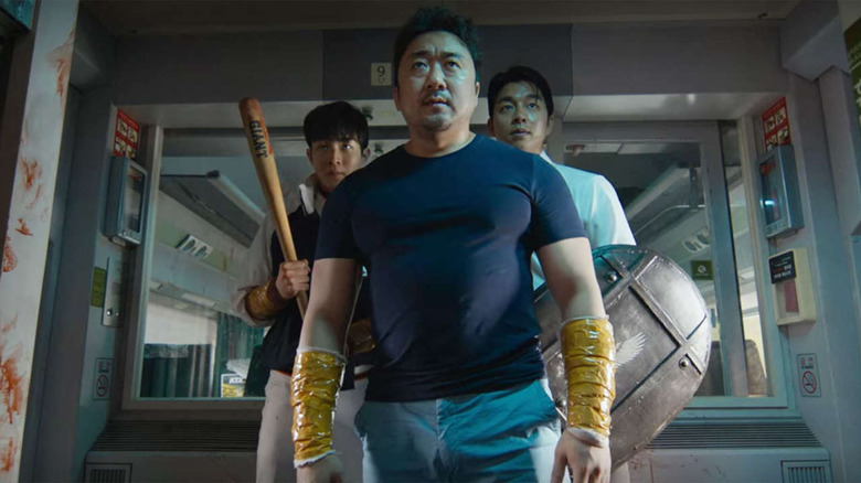 Ma Dong-seok leads others into battle