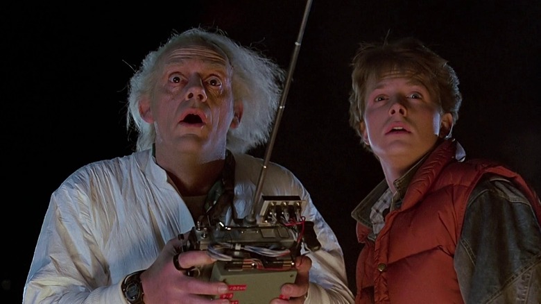 Marty and Doc shocked