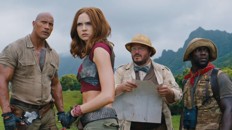 Jumanji cast worried